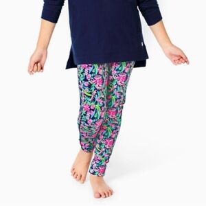 Lilly Pulitzer Girls Luxletic Mini Weekender Legging size XS (2-3)